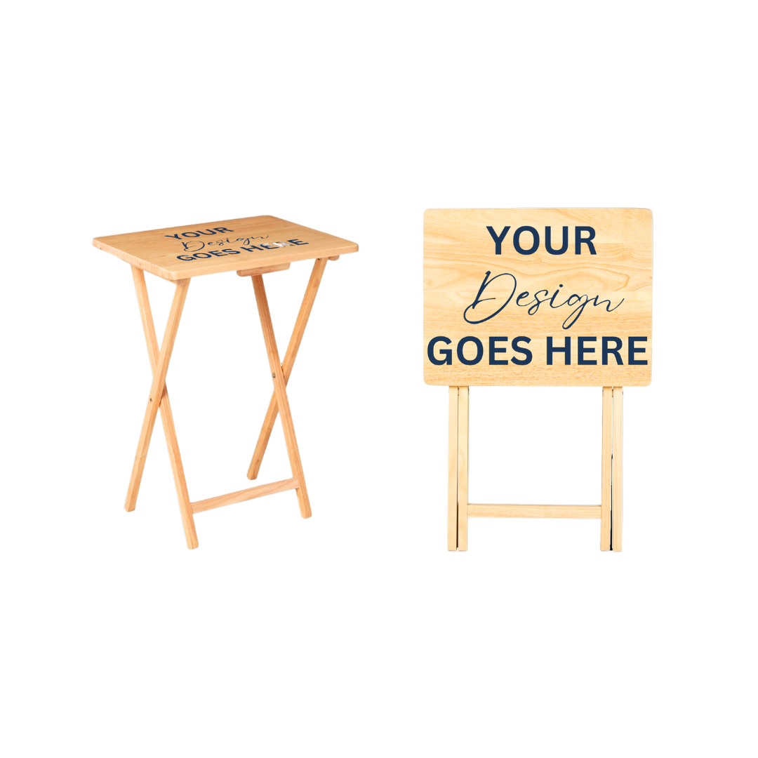 Custom Folding Food Tray Table