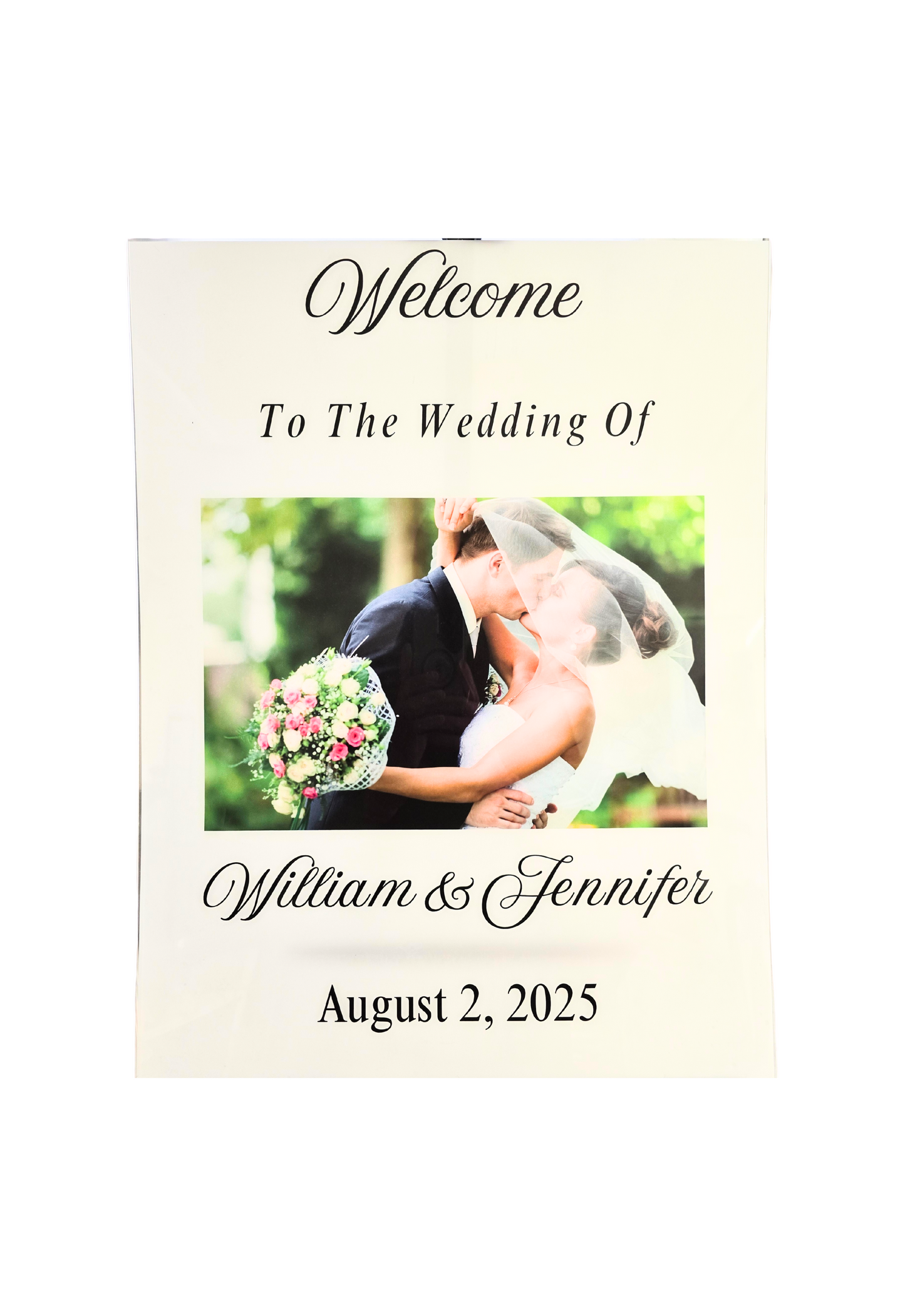 Custom Special Occasion Acrylic Signs