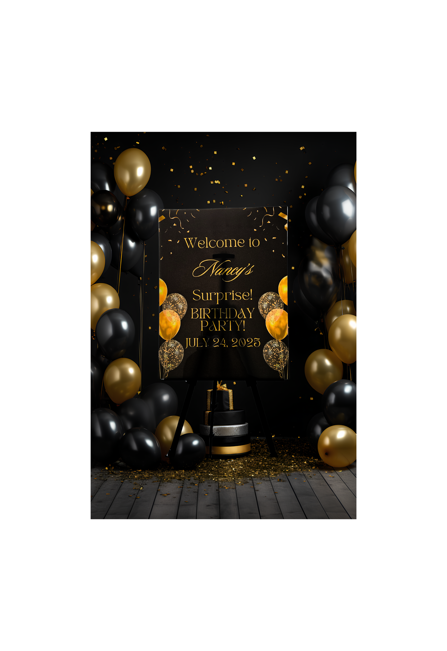 Custom Special Occasion Acrylic Signs