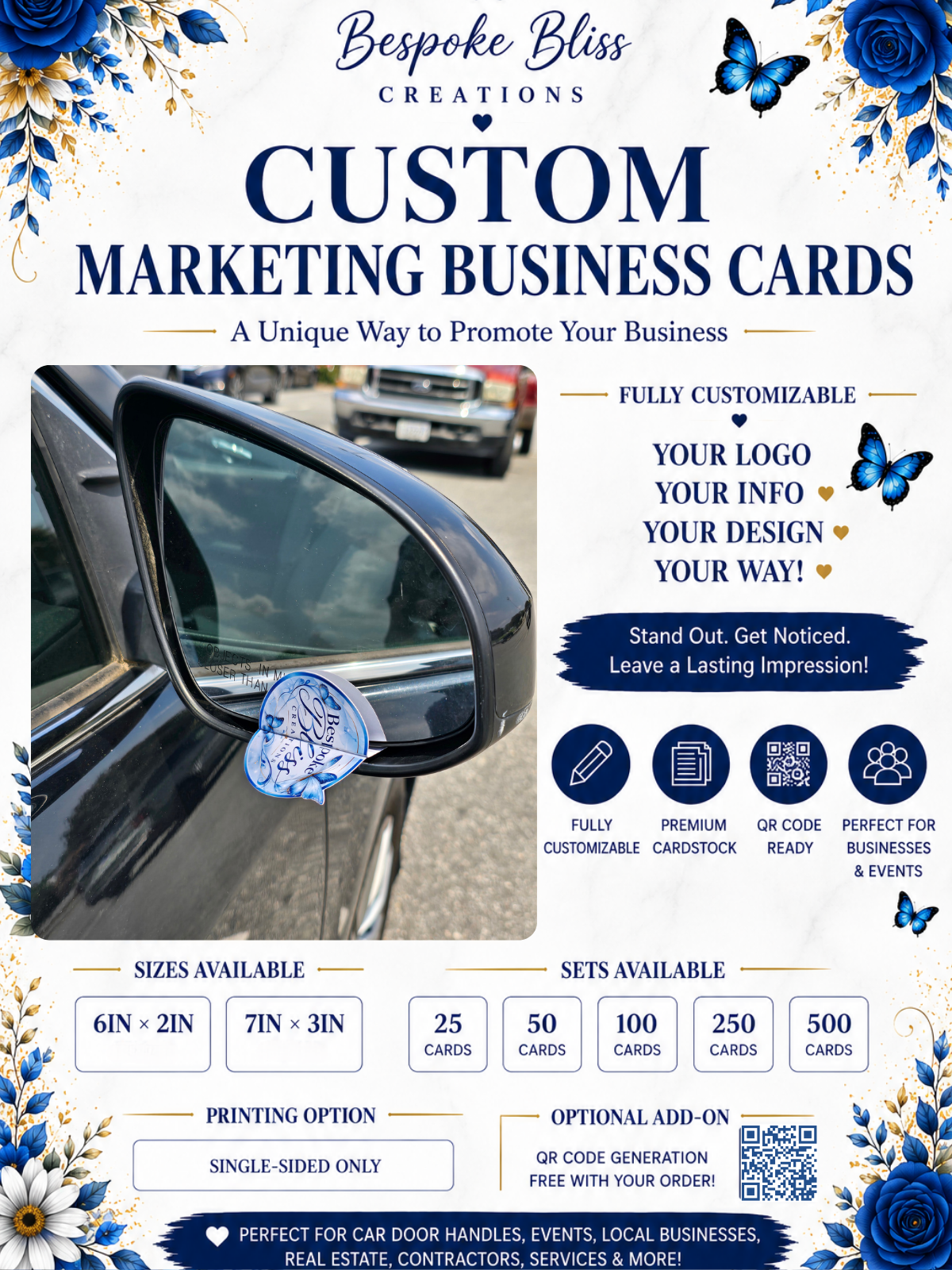 Custom Marketing Business Cards