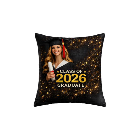 Custom Graduation Pillow Case $35ea