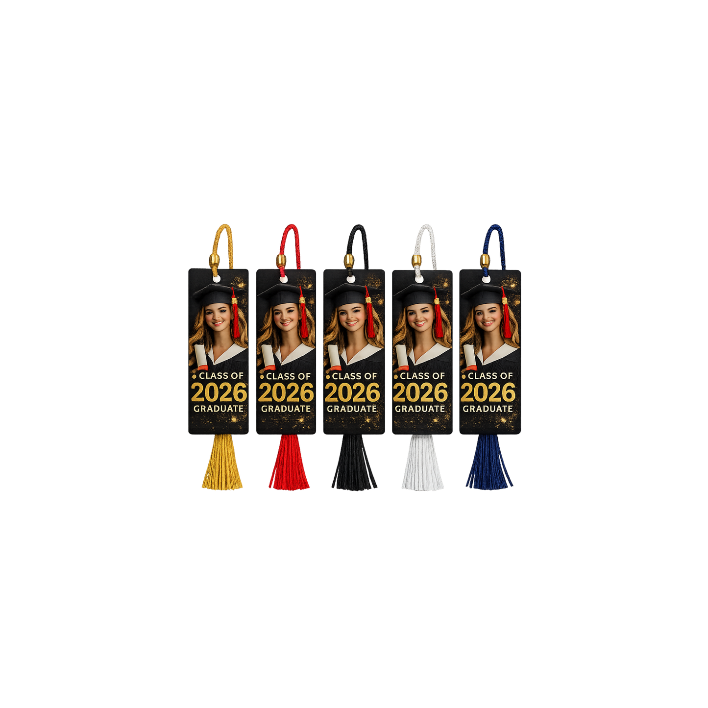 Custom Graduation Book Markers $7.50ea set of Three