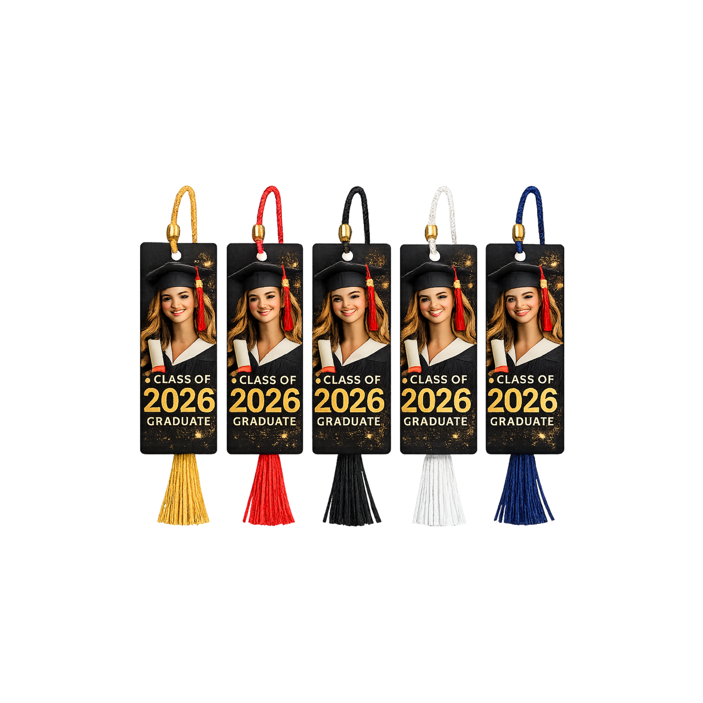 Custom Graduation Book Markers $7.50ea set of Three