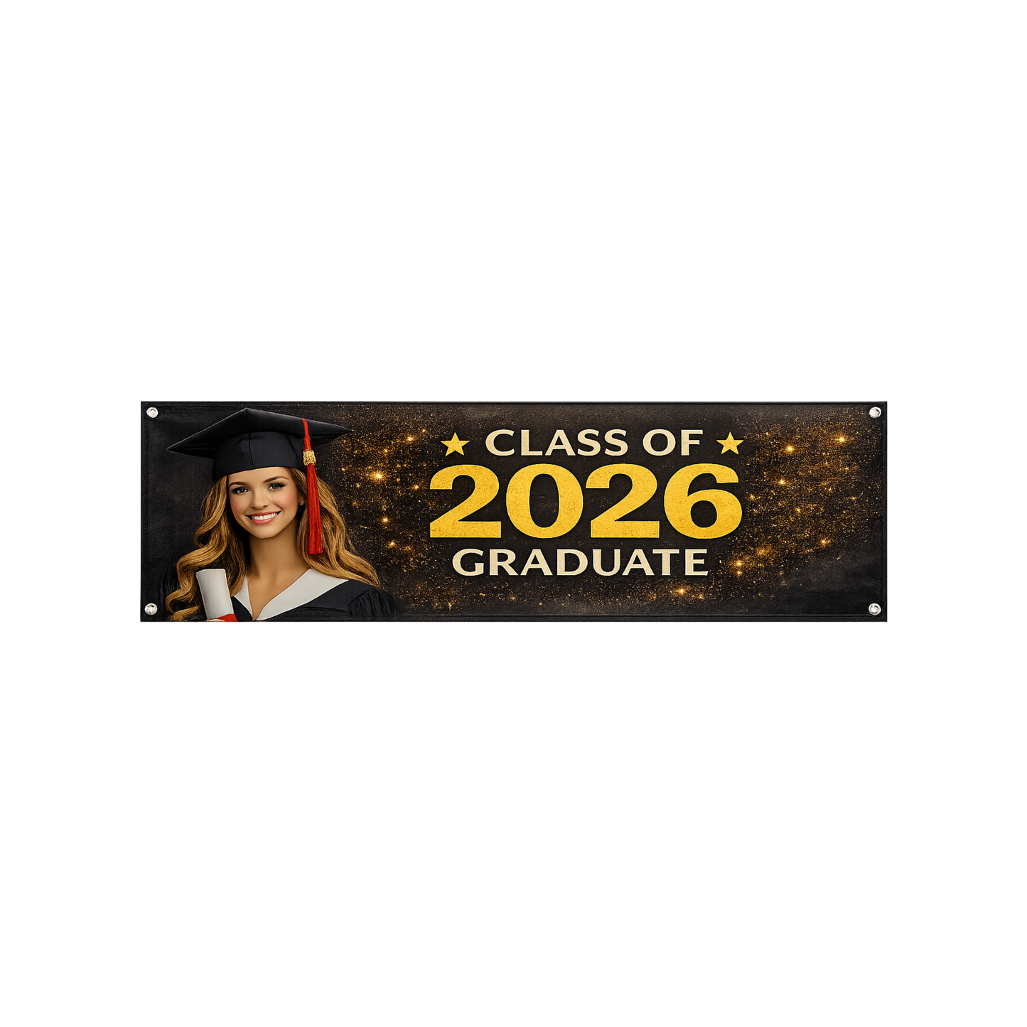 Custom Graduation Banners (18in H x 48in L) $59.99