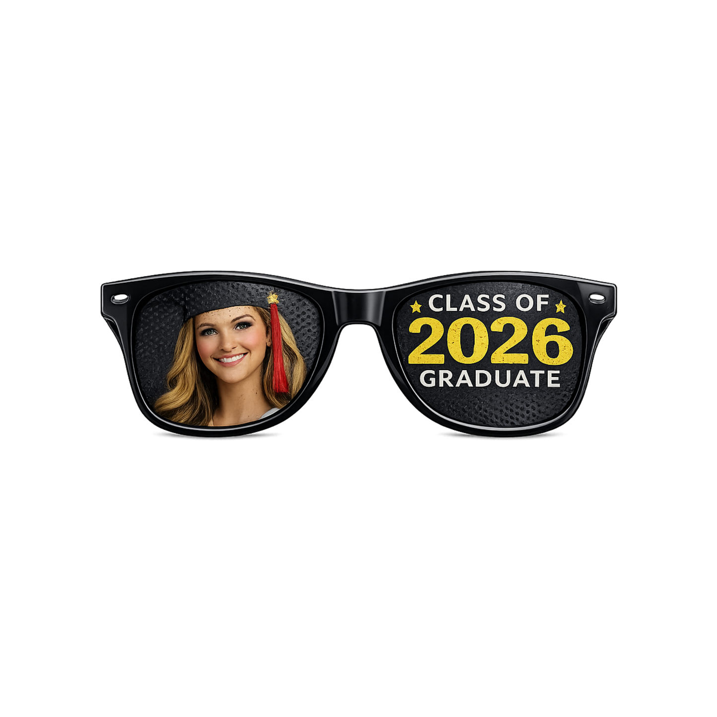Custom Personalized Perforated Vinyl Sunglasses