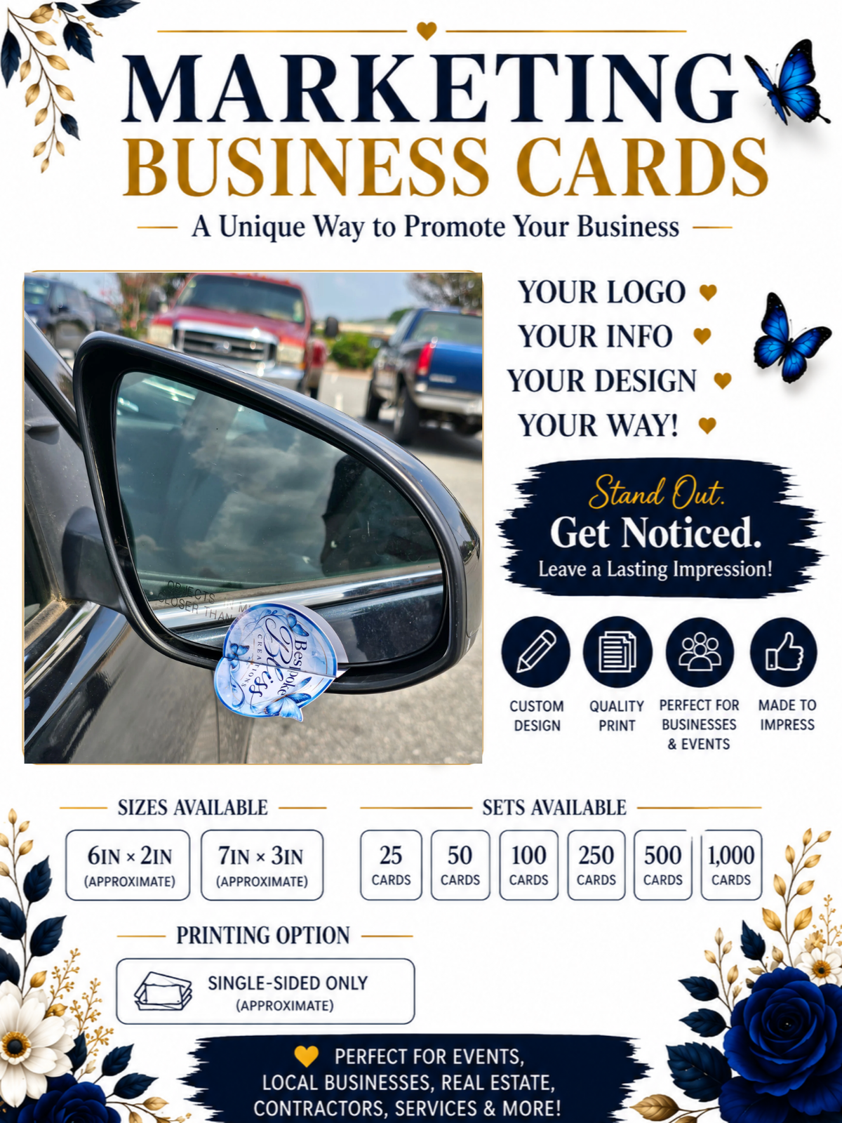 Custom Marketing Business Cards