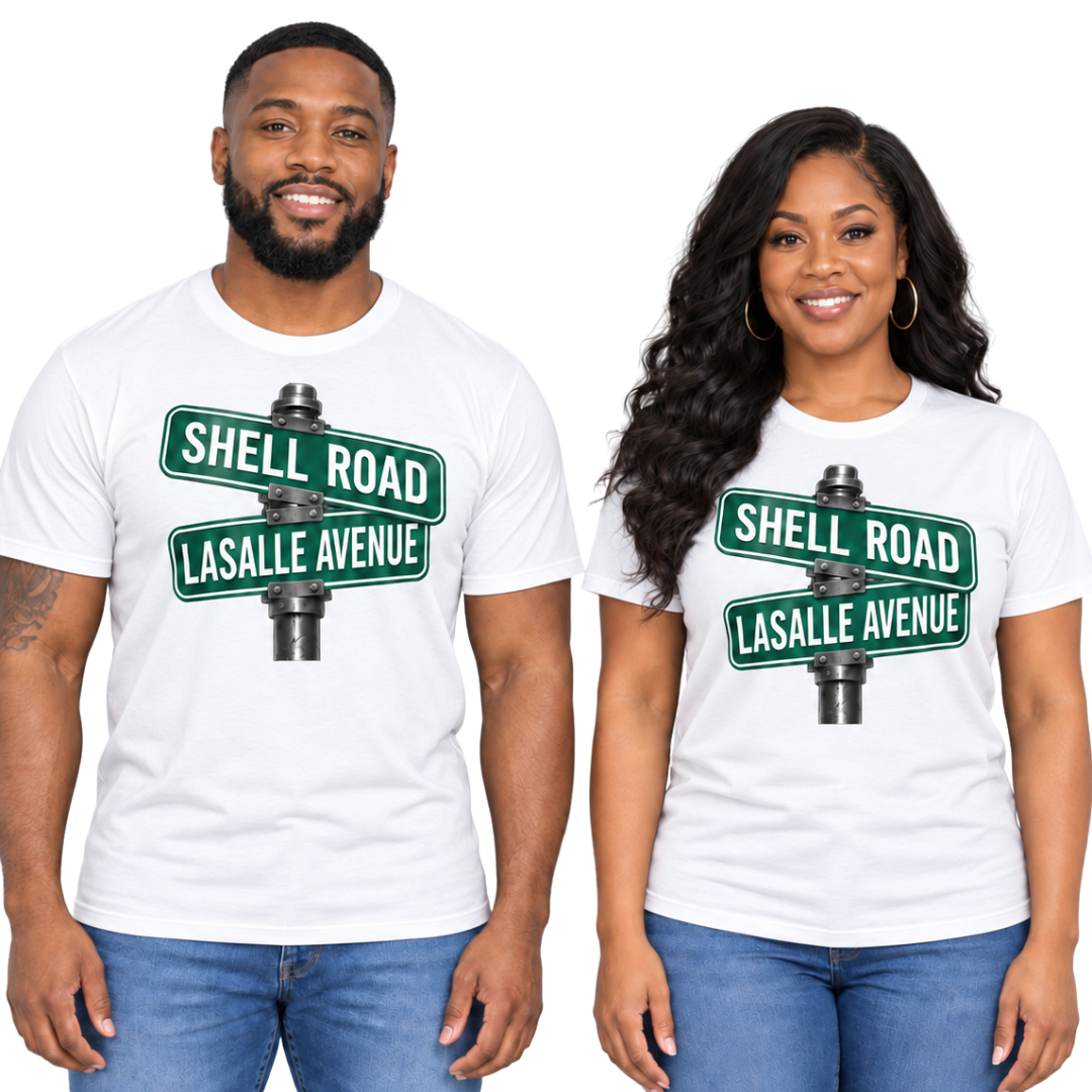Custom Rep Your Street - Personalized Street Sign T-Shirt