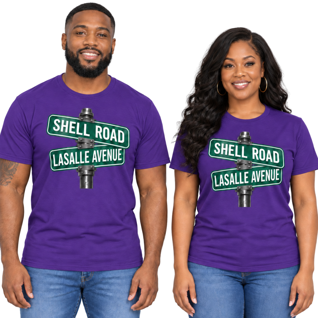 Custom Rep Your Street - Personalized Street Sign T-Shirt