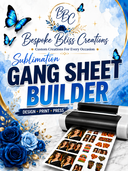 Sublimation Gang Sheet Builder