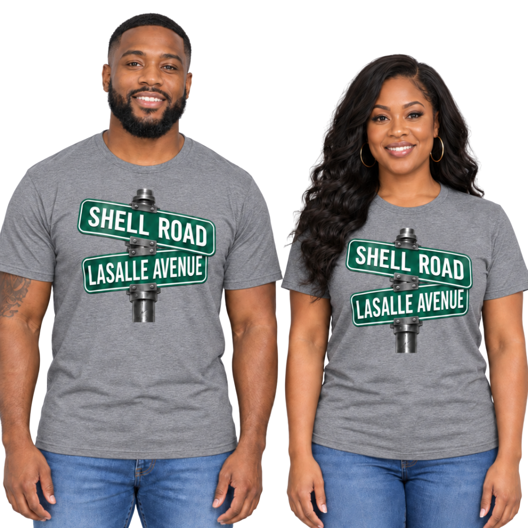 Custom Rep Your Street - Personalized Street Sign T-Shirt