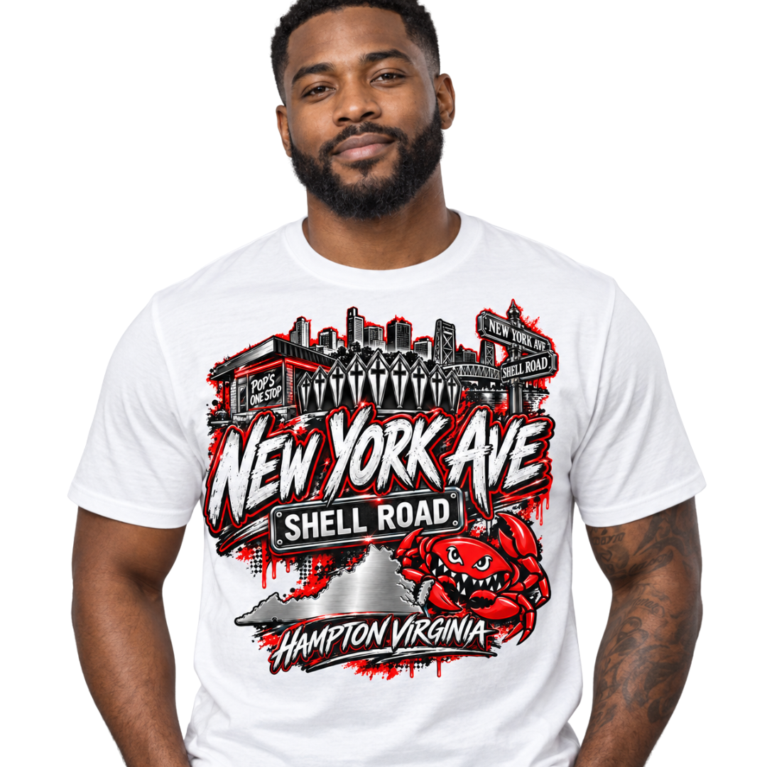 Custom Rep Your Street - Personalized Street Sign T-Shirt