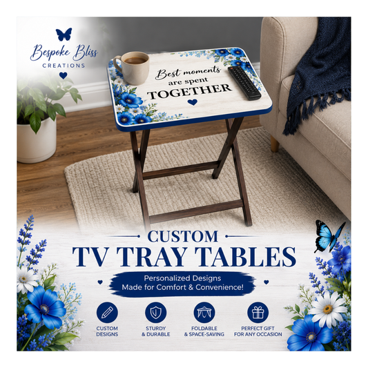 Custom Folding Food Tray Table