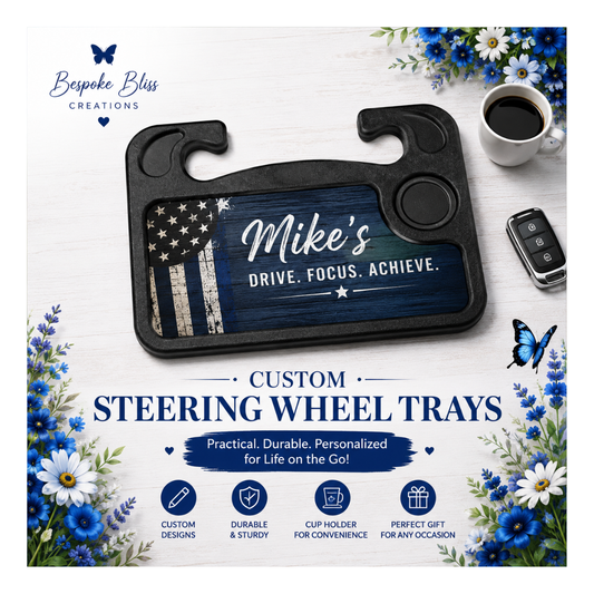 Custom Steering Wheel Tray