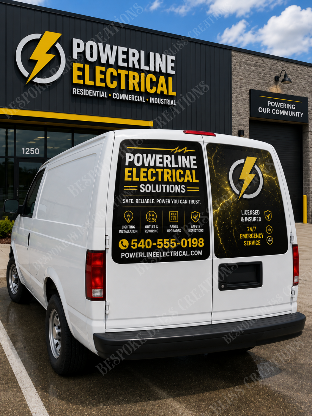 Custom Perforated Window Vinyl