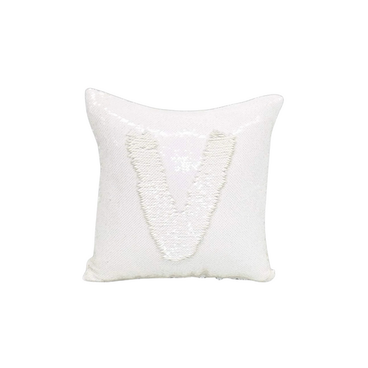 Custom Sequin Throw Pillow (One Photo)