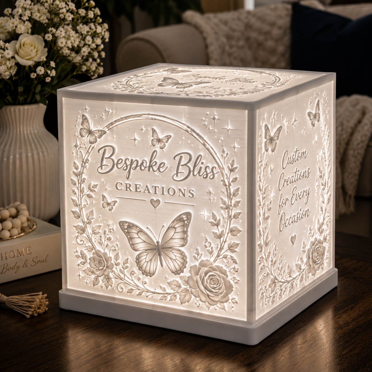 Custom Personalized 3D Picture Cube
